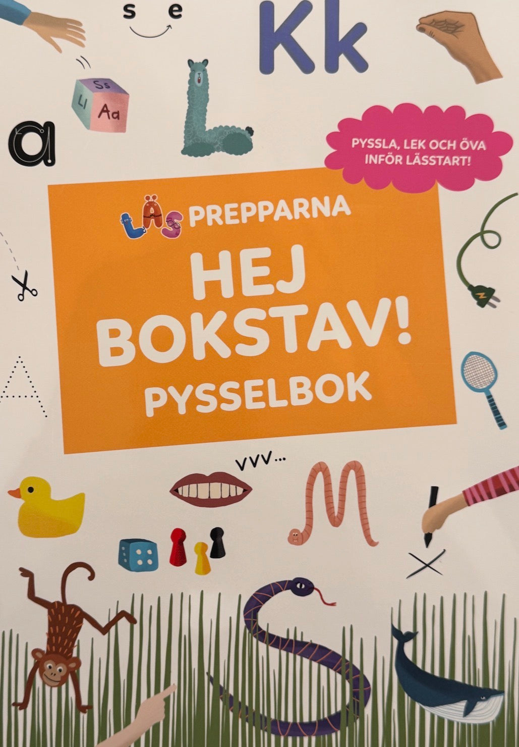 Pysselhäften om bokstäver (flera olika)