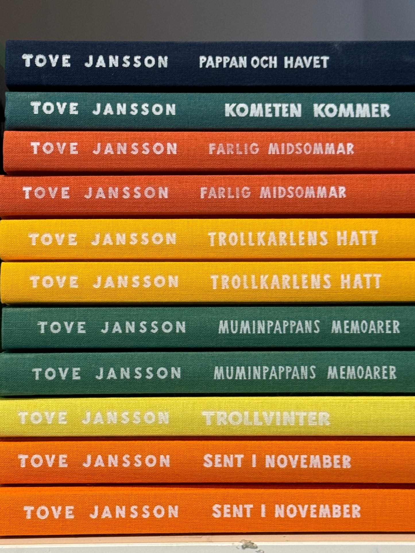 Klassiska Muminböcker