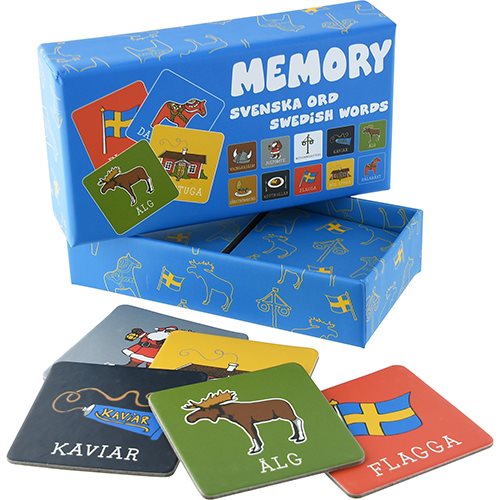 Memory - svenska ord