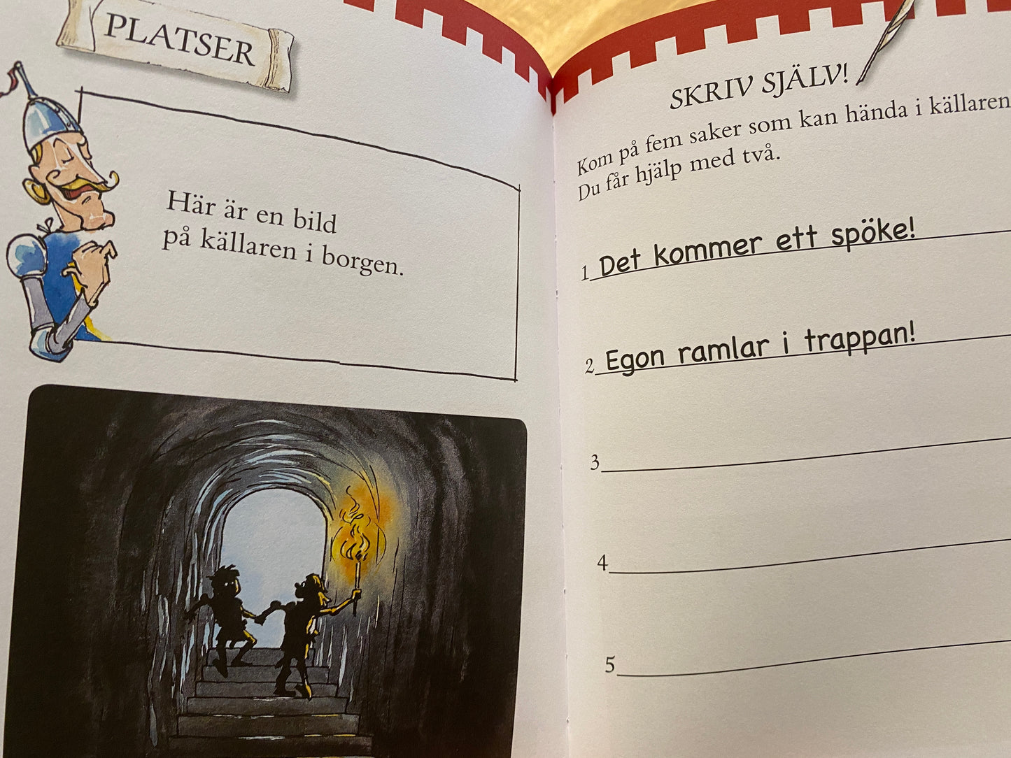 Skriv och berätta med Riddarskolan